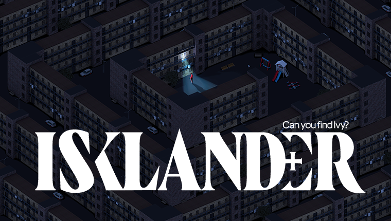 Swamp: The Kindling Hour (Play at Home). An image of a maze like building structure and the text 'Isklander'