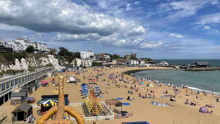 Broadstairs in the summer